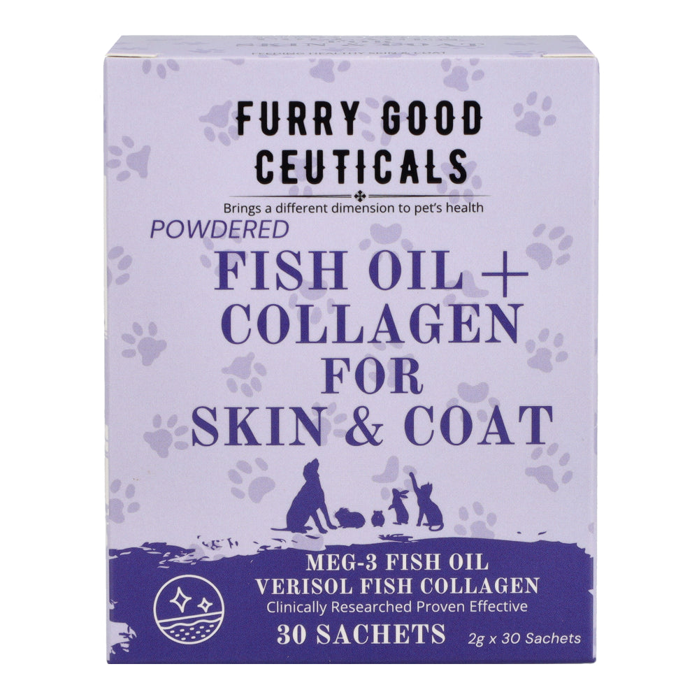 Fish Oil & Collagen for Skin and Coat | Dogs and Cats