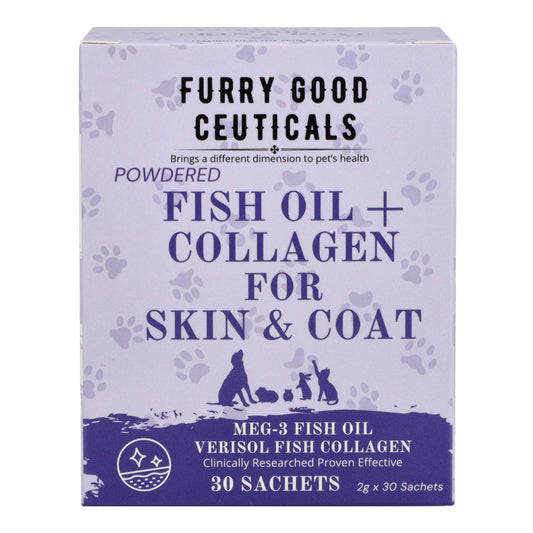 Fish Oil & Collagen for Skin and Coat | Dogs and Cats