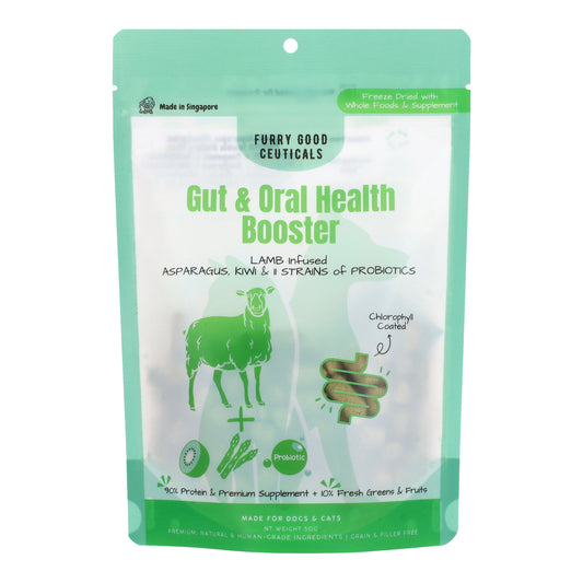 Gut & Oral Health Booster | Lamb infused Asparagus, Kiwi & 11 Strains of Probiotics