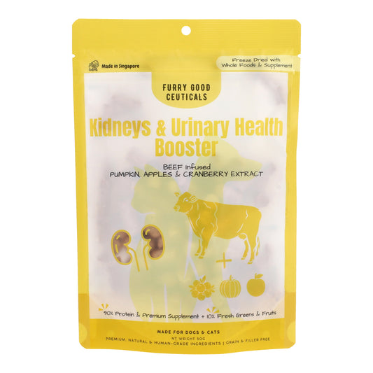 Kidneys & Urinary Health Booster | Beef infused Pumpkin, Apples & Cranberry Extract