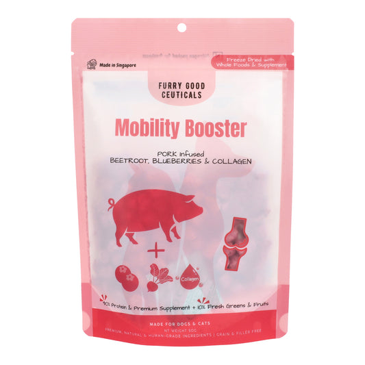 Mobility Booster | Pork infused Beetroot, Blueberries & Collagen